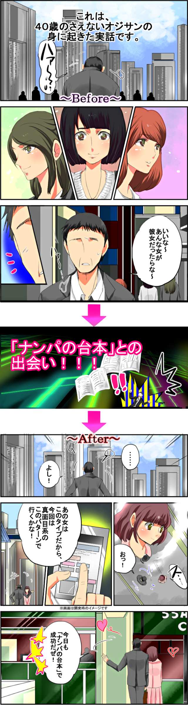 漫画「ナンパの台本」との出会い!